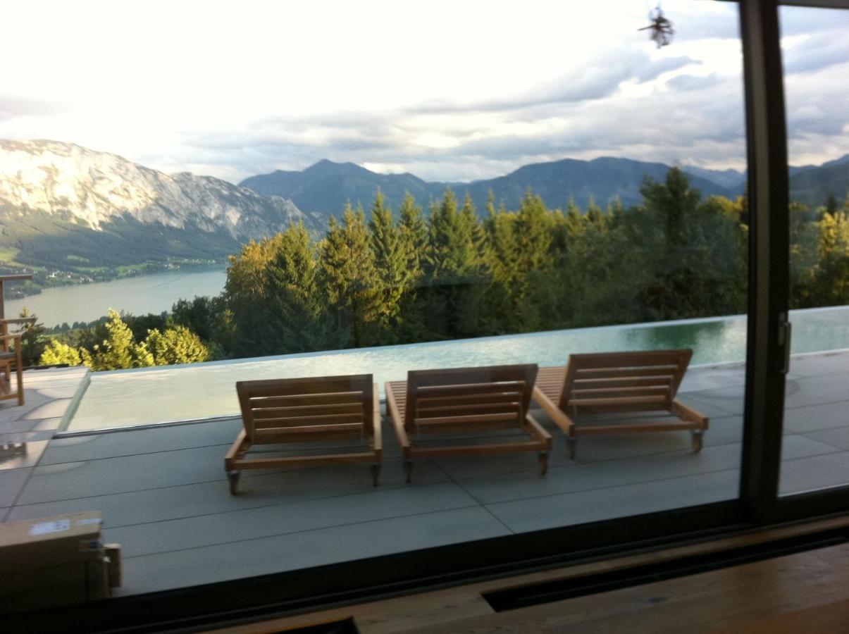 Attersee Luxury Design Villa With Dream Views, Large Pool And Sauna Nussdorf am Attersee Luaran gambar