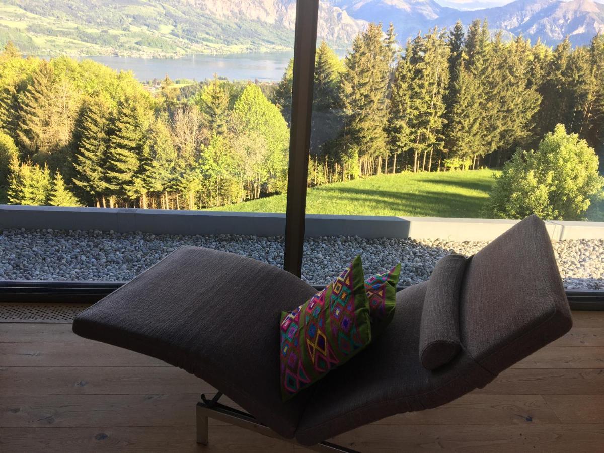 Attersee Luxury Design Villa With Dream Views, Large Pool And Sauna Nussdorf am Attersee Luaran gambar