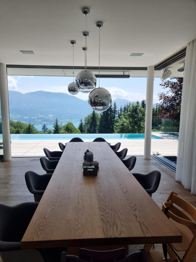 Attersee Luxury Design Villa With Dream Views, Large Pool And Sauna Nussdorf am Attersee Luaran gambar
